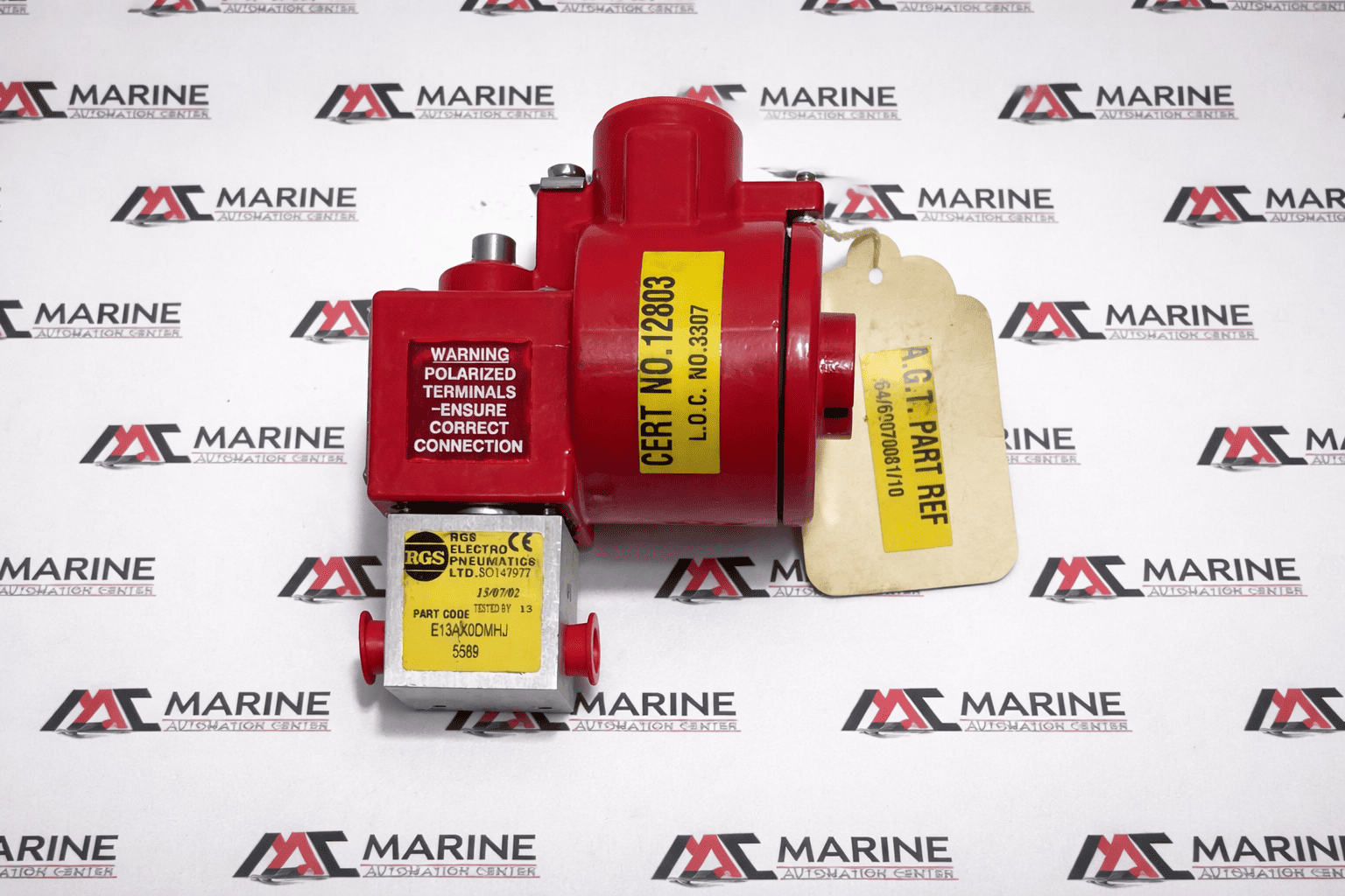 RSG ELECTRO S0147977 SOLENOID VALVE E25180DM0JA012 thumbnail