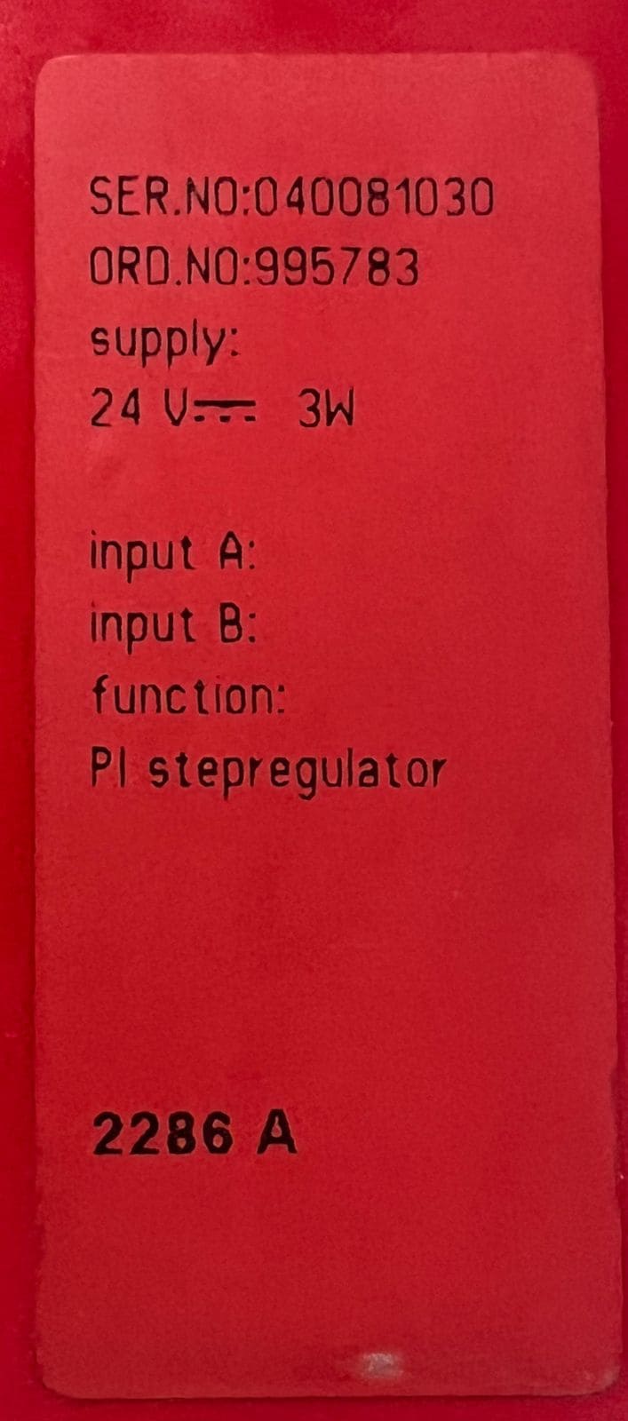 PR ELECTRONICS 2286A SIGNAL CONTROLLER 2286S101 thumbnail