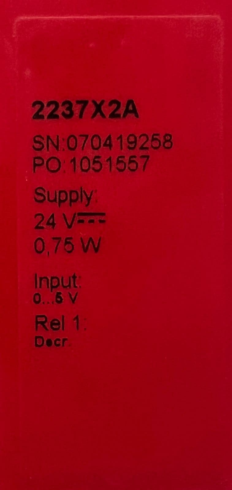 PR ELECTRONICS 2237X2A TRIP AMPLIFIER 2237S104 thumbnail