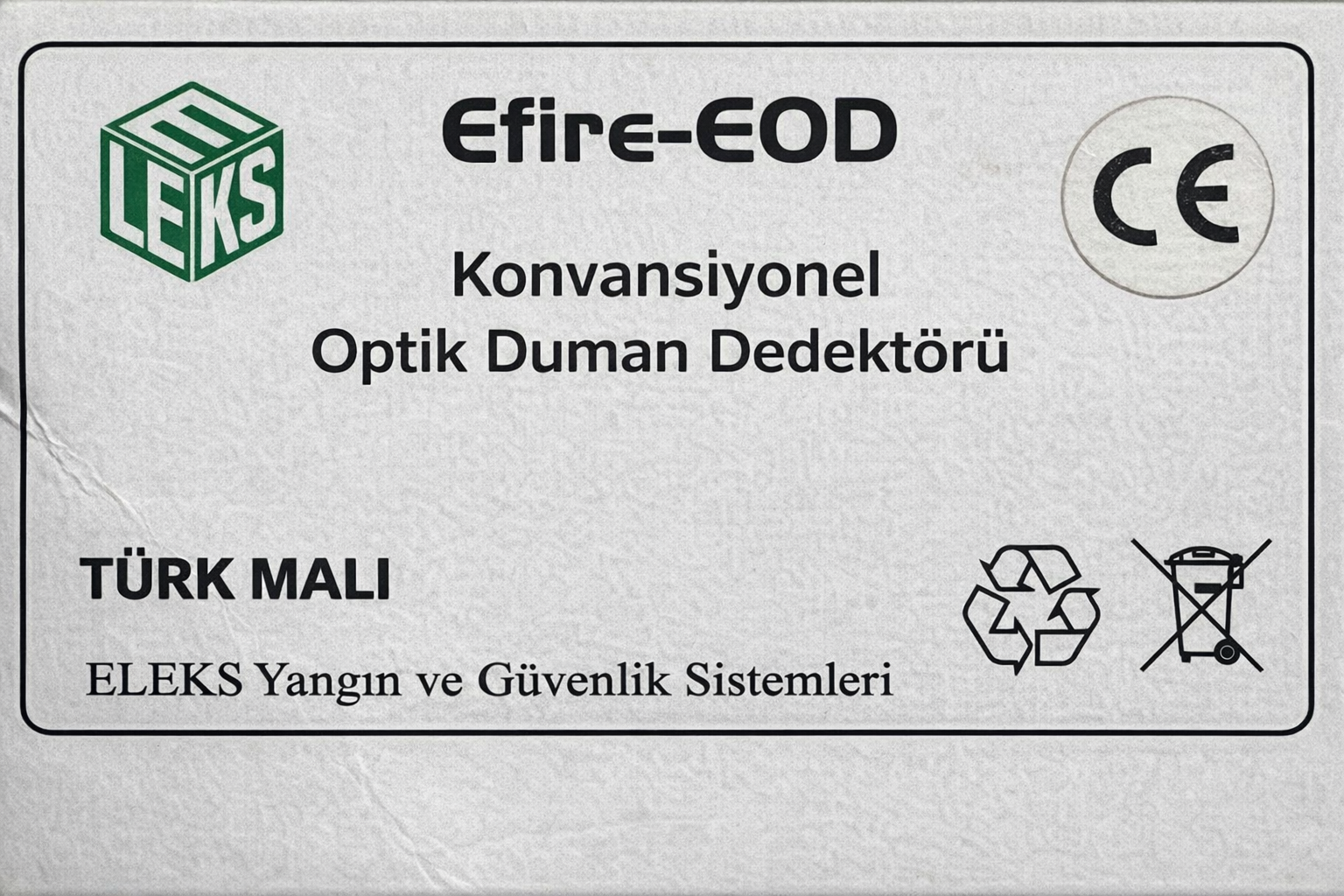 Eleks Efire-eod 1922-cpr-0441 Smoke Detector thumbnail