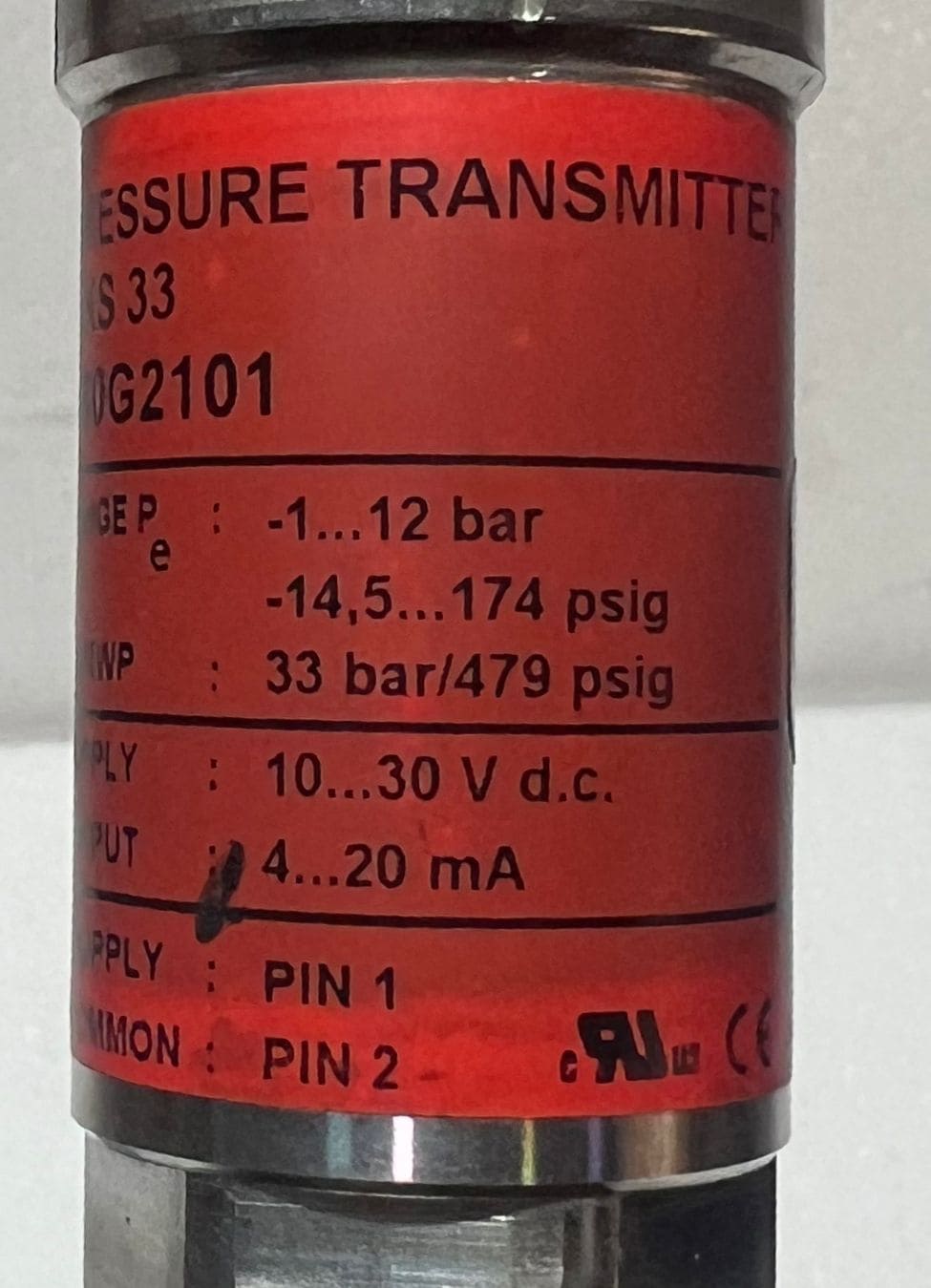 Danfoss AKS 33 060G2101 Pressure Transmitter 33bar thumbnail