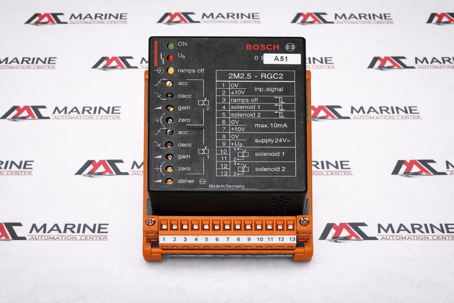 Rexroth VT-MSPA 2-525-10/V0 Electric Amplifier Module 07W44