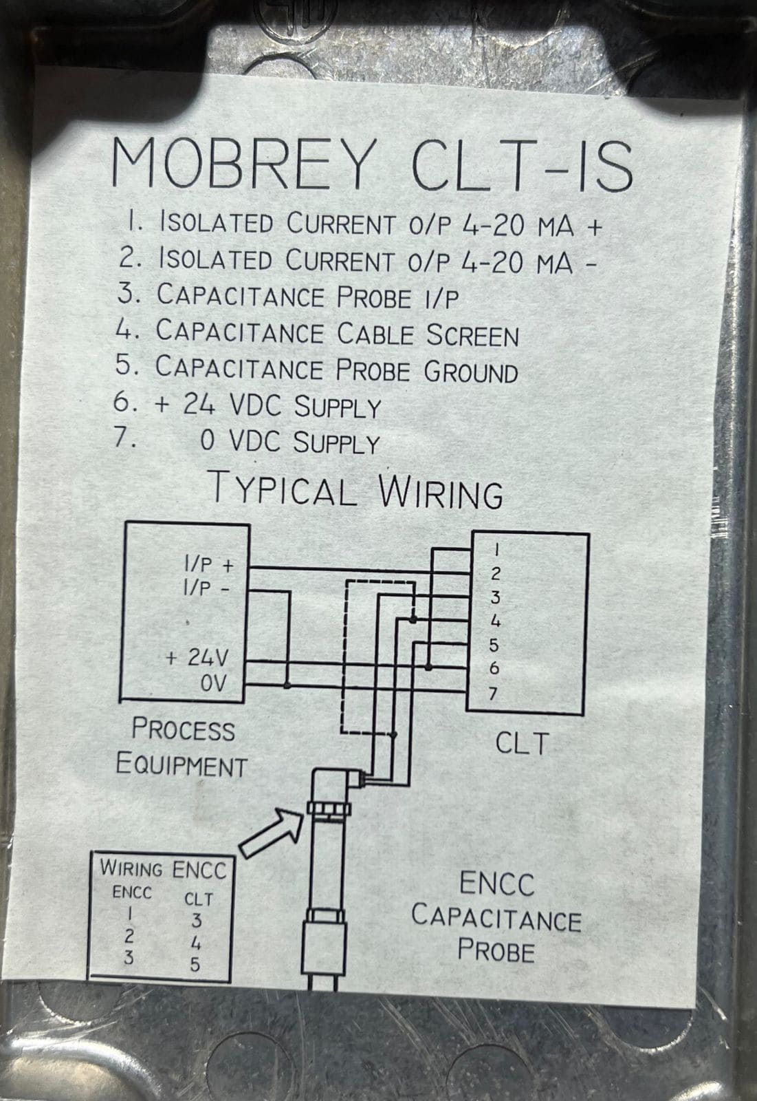 MOBREY CLT-IS CONTINIOUS LEVEL TRANSMITTER thumbnail