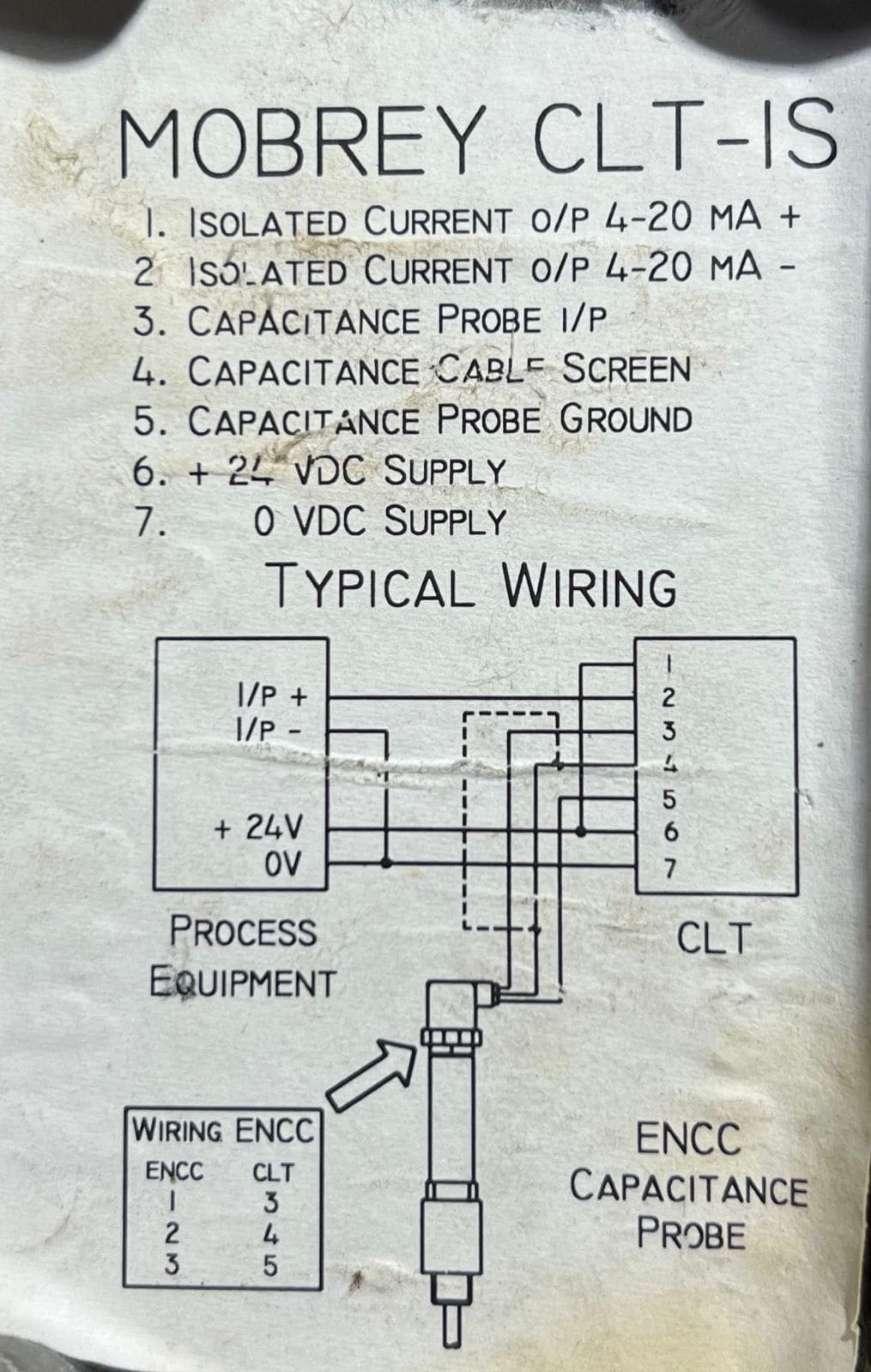 MOBREY CLT-IS CONTINIOUS LEVEL TRANSMITTER thumbnail
