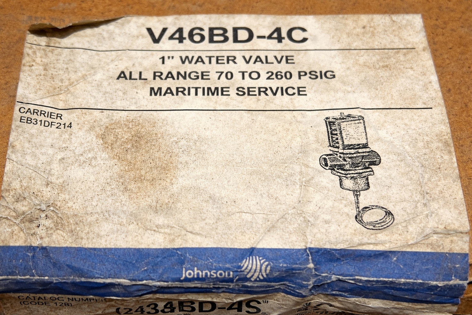 JOHNSON CONTROLS PENN V46BD-4C WATER REGULATING VALVE thumbnail