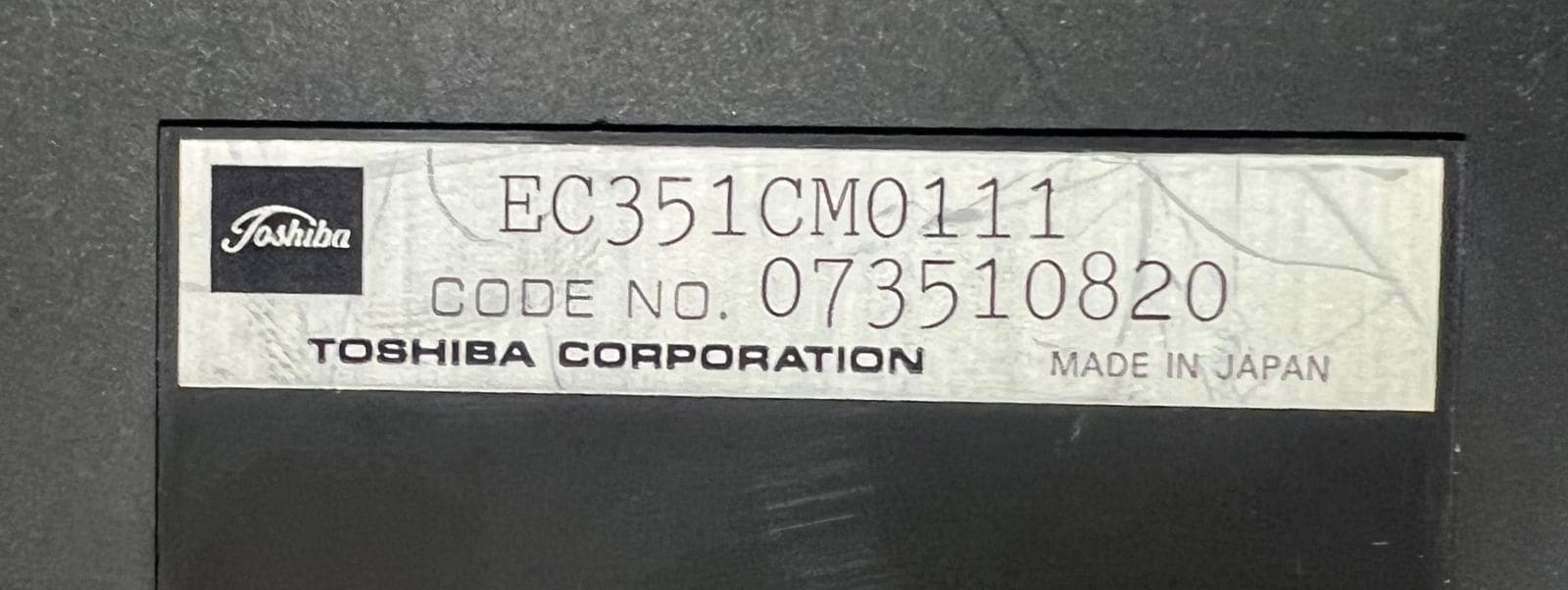 TOSHIBA EC351CM0111 PLC Controller Module CM01 thumbnail