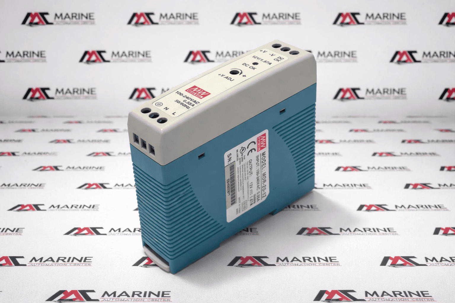 MEAN WELL MDR-20-12 Power Supply EB46850977 thumbnail