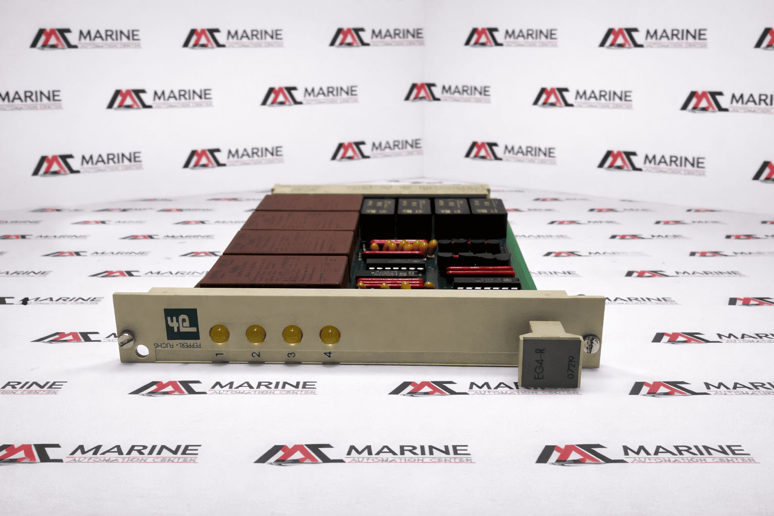 PEPPERL+FUCHS EG4-R 07219 SWITCH AMPLIFIER MODULE EX-81/2065 X