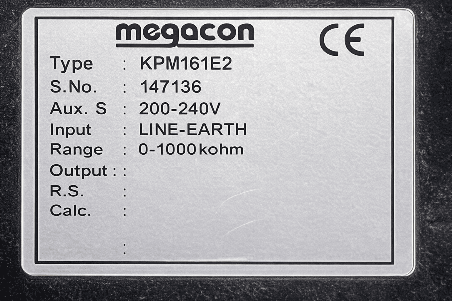 MEGACON KPM161E2 Insulation Monitoring Relay 147136 thumbnail