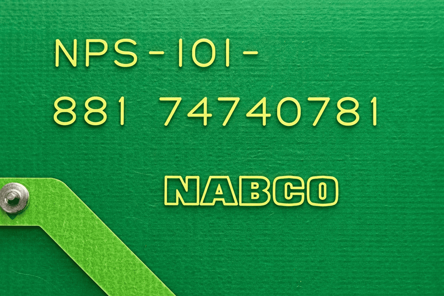 NABCO NPS-WB-15 POWER CARD NPS-101-881-74740781 thumbnail