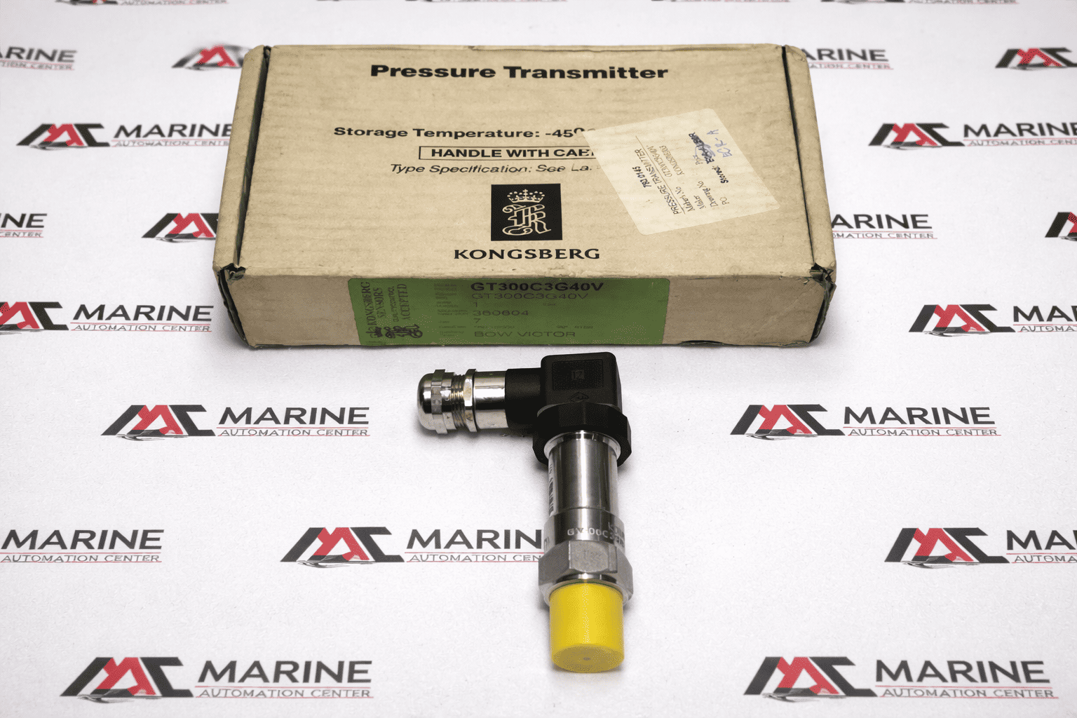 KONSBERG GT300C3G40V PRESSURE TRANSMITTER 39499 thumbnail