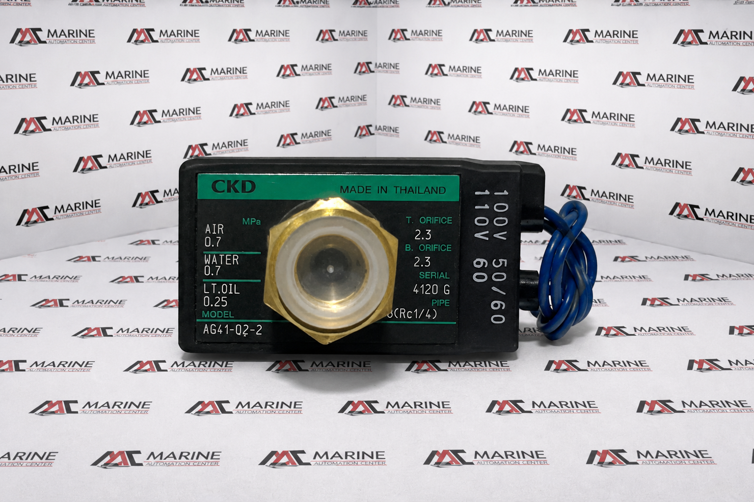 CKD Direct Acting 3-Port Solenoid Valve AG41-Q2-2 thumbnail