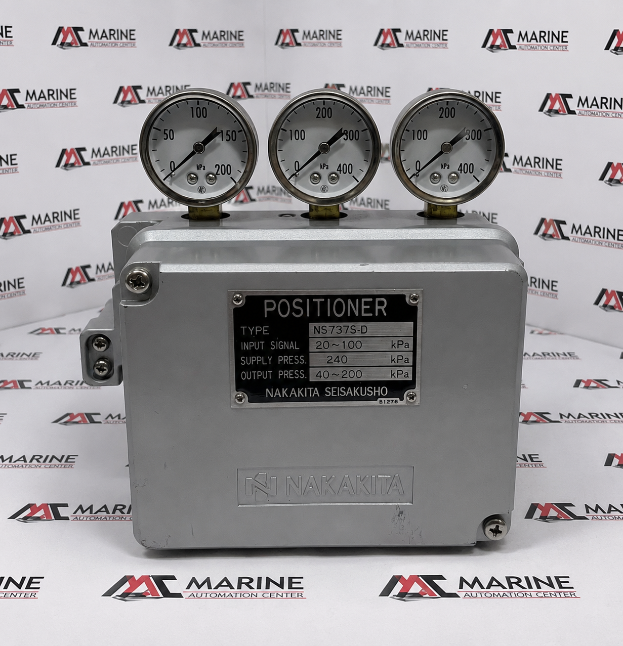 Nakakita Seisakusho NS737 Pneumatic Valve Positioner thumbnail