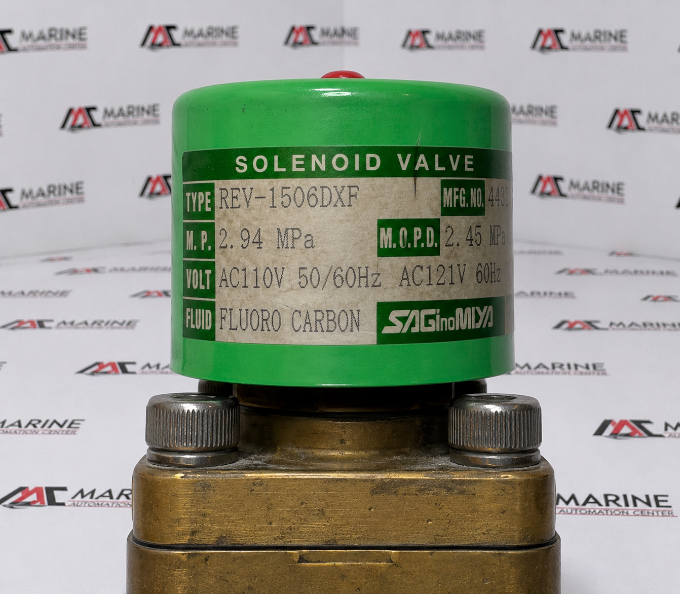 Saginomiya Seisakusho, Inc. Refrigeration Solenoid Valve REV Series thumbnail