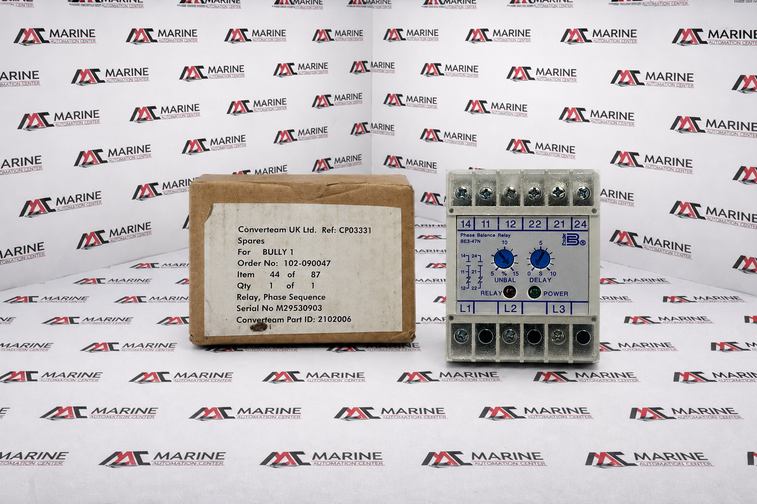 Basler Electric BE3-47N Phase Balance Relay thumbnail