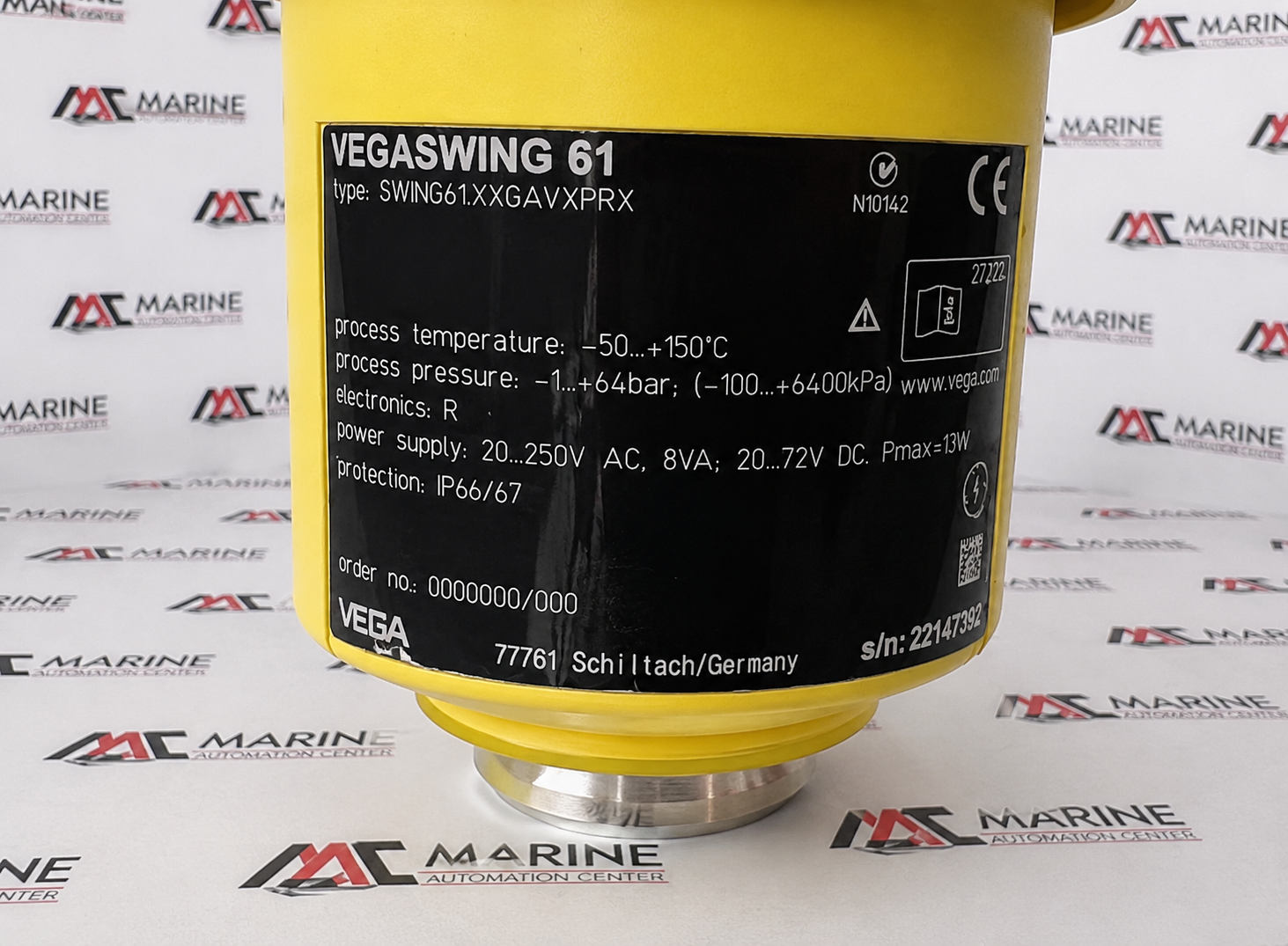 VEGA VEGASWING 61 Vibrating Level Switch thumbnail