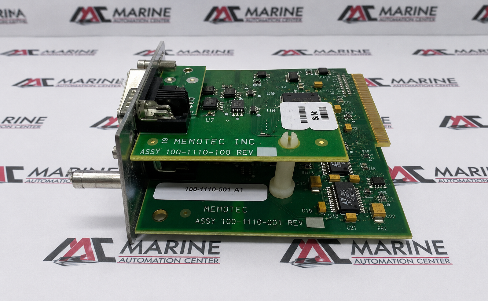 Memotec Dual Serial Port Interface Card Dual Serial
