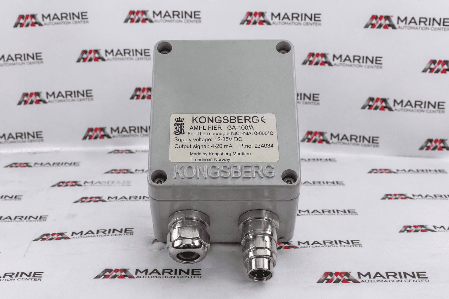 Kongsberg GA-100/A Thermocouple Amplifier Connection Box thumbnail