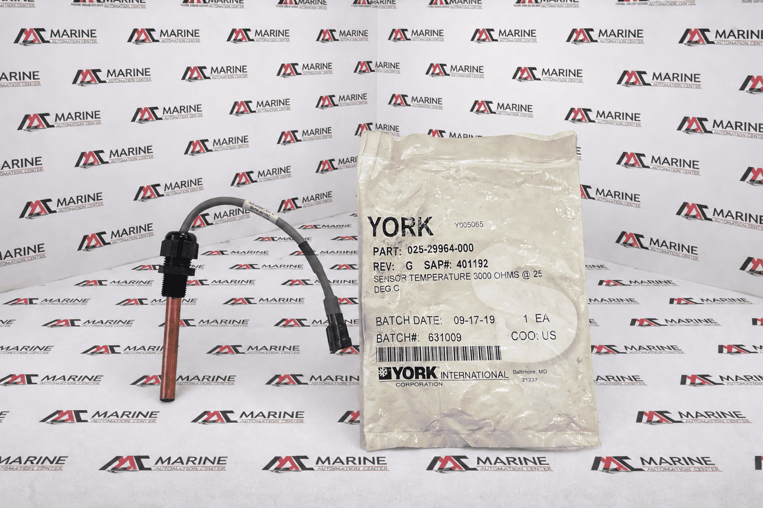 York NTC Temperature Sensor