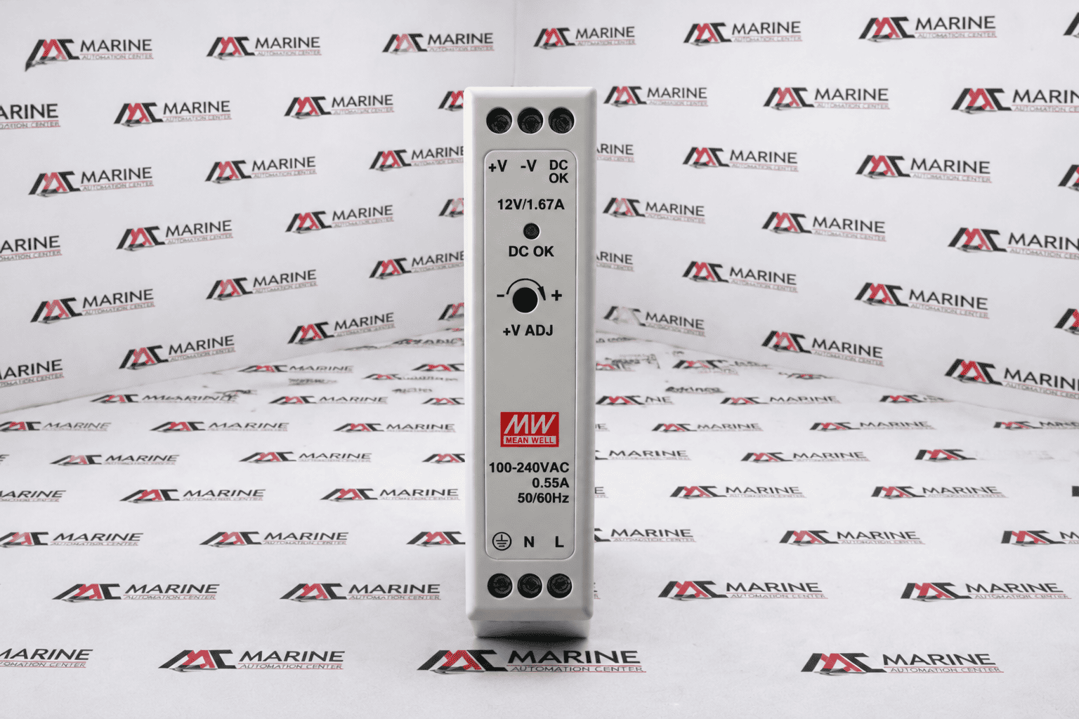 MEAN WELL MDR-20-12 Single Output Industrial DIN Rail Power Supply