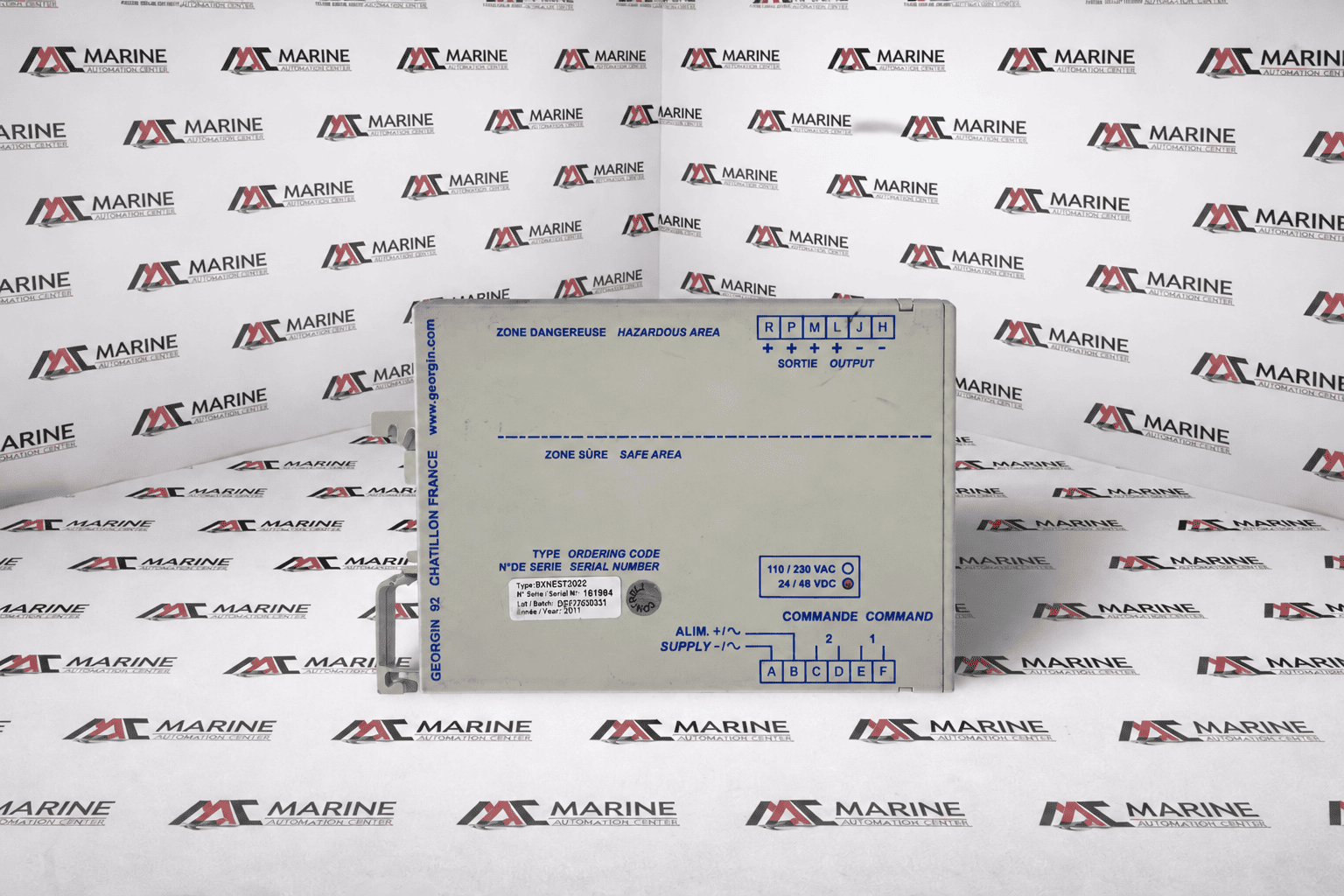 Georgian BXNE372002 Intrinsically Safe Power Supply / Safety Barrier Module thumbnail