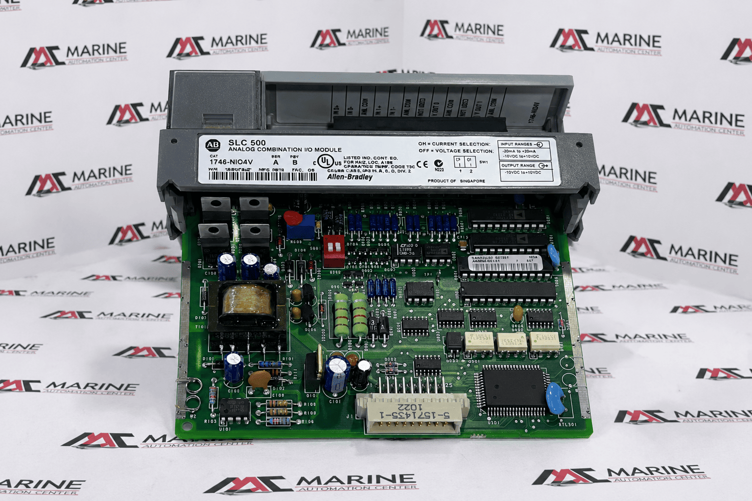Allen-Bradley SLC 500 Analog Combination Module 1746-NIO4V