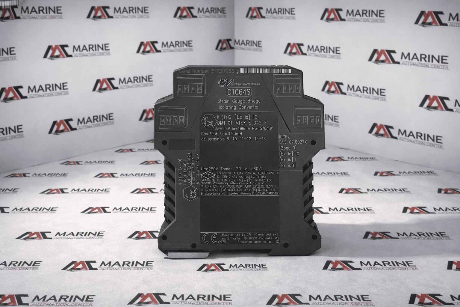 Gm International D1064S Strain Gauge Bridge Isolating Converter thumbnail