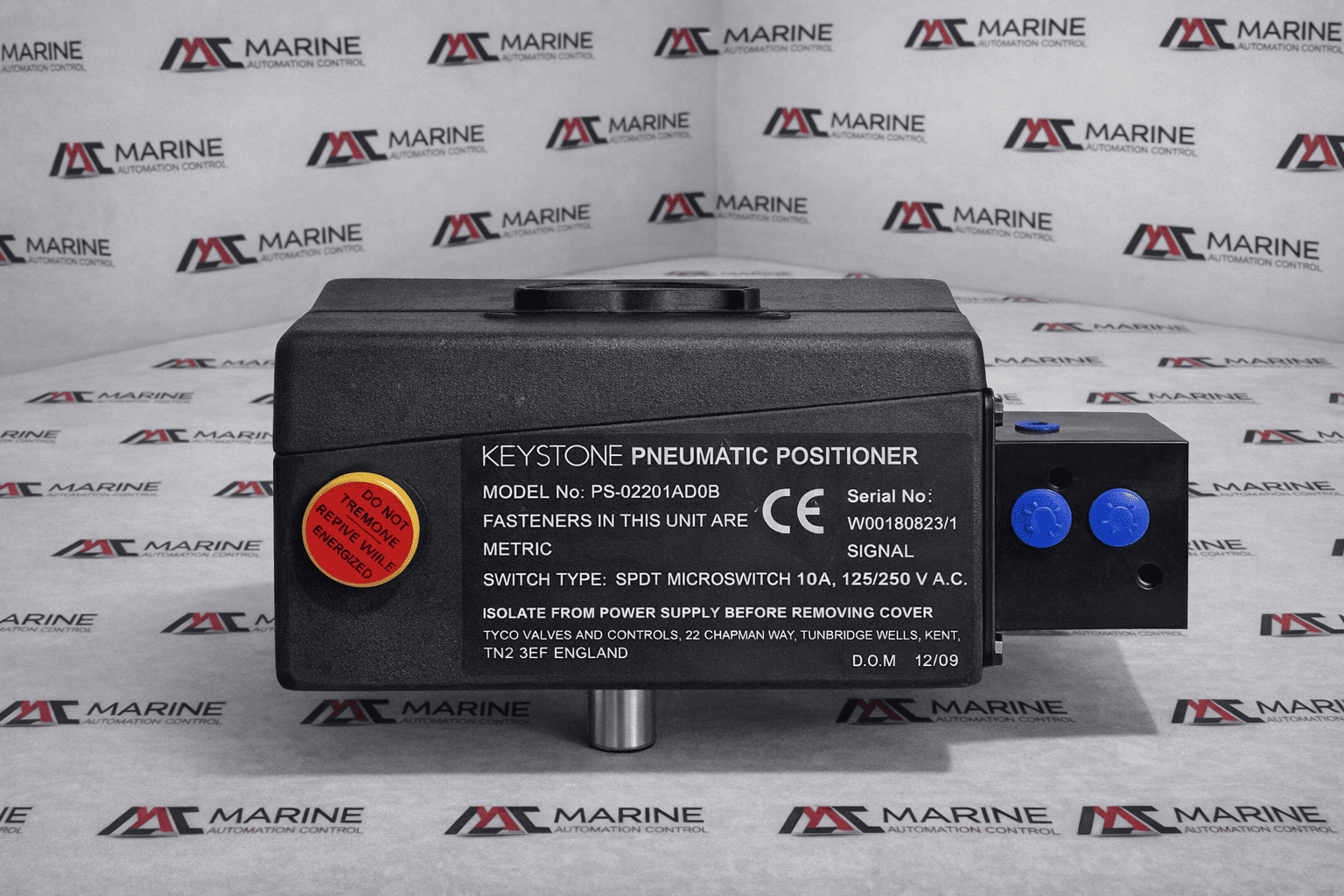 Keystone Ps-02201ad0b Pneumatic Positoner 3-15Psi thumbnail